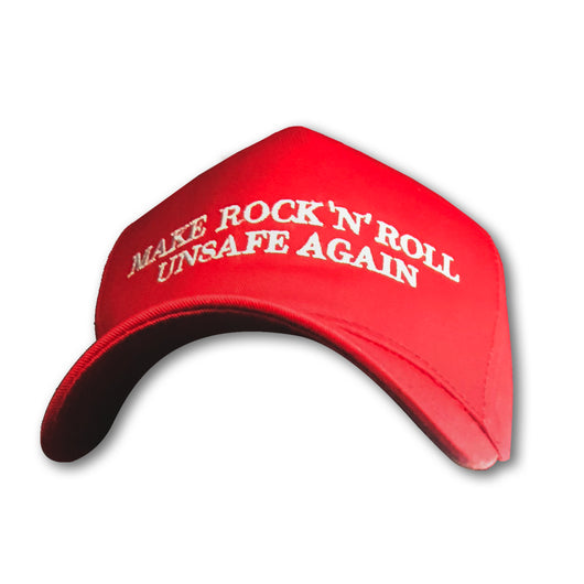 Embroidered Hat - Make Rock'n'Roll Unsafe Again